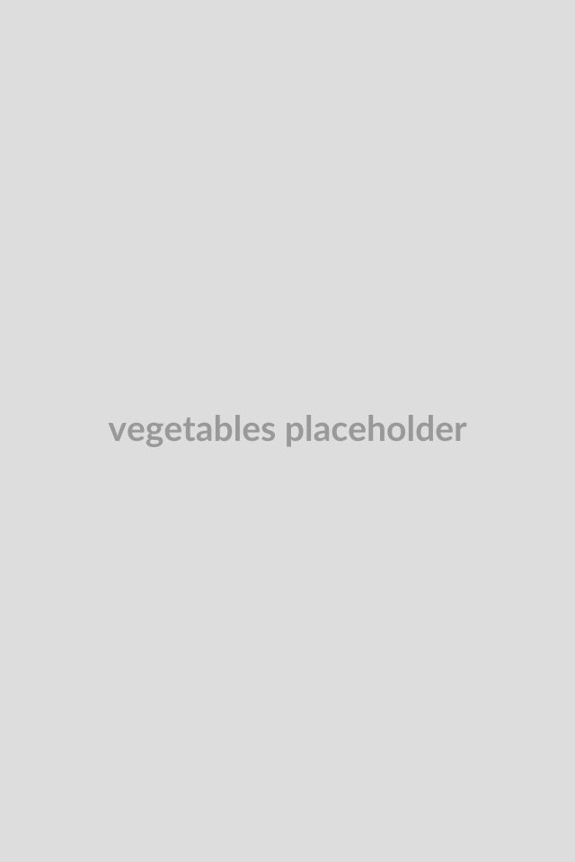 vegetables menu